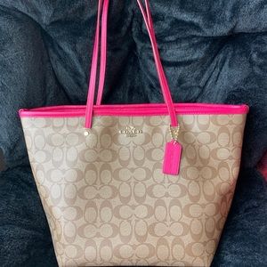 Coach tote purse